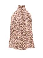 Matchesfashion.com Zimmermann - Super Eight Leopard-print Silk Blouse - Womens - Leopard