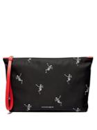 Alexander Mcqueen Dancing Skeleton-print Pouch