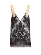 Matchesfashion.com No. 21 - Sheer Lace Top - Womens - Black