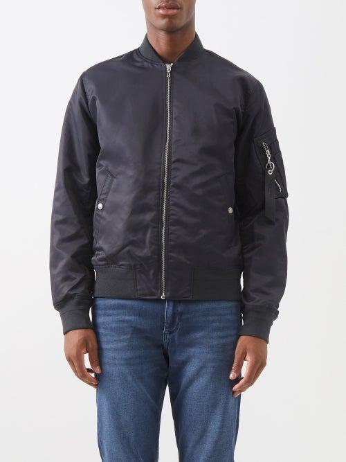 Rag & Bone - Manston Recycled-nylon Bomber Jacket - Mens - Black