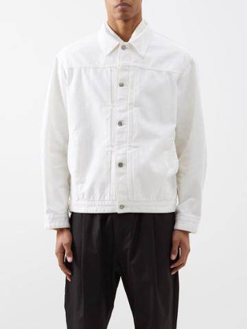 Le17septembre Homme - Layered-panel Denim Jacket - Mens - White