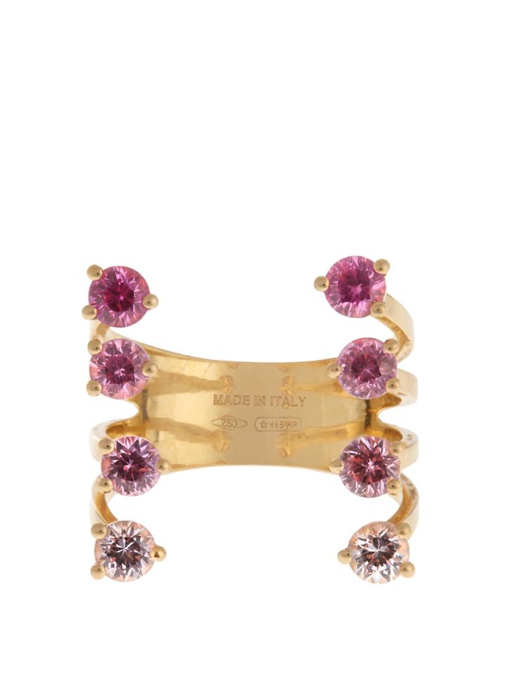 Delfina Delettrez Sapphire & Yellow-gold Ring