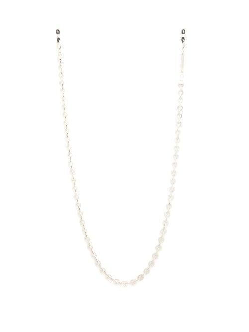 Matchesfashion.com Frame Chain - Tony Cable-chain Glasses Chain - Womens - Silver