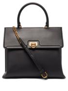 Matchesfashion.com Salvatore Ferragamo - Trifolio Leather Bag - Womens - Black