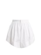 Matchesfashion.com Chlo - Pleated Cotton Shorts - Womens - White