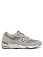 Mens Shoes New Balance - Made In Uk 991 Mesh And Nubuck Trainers - Mens - Tan