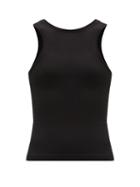 Matchesfashion.com Prism - Intuitive Racerback Stretch-jersey Tank Top - Womens - Black