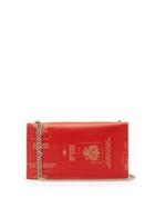 Vetements Passport-print Leather Cross-body Bag