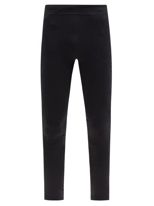 Mens Activewear Falke Ess - Compressed Running Leggings - Mens - Black