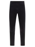 Mens Activewear Falke Ess - Compressed Running Leggings - Mens - Black