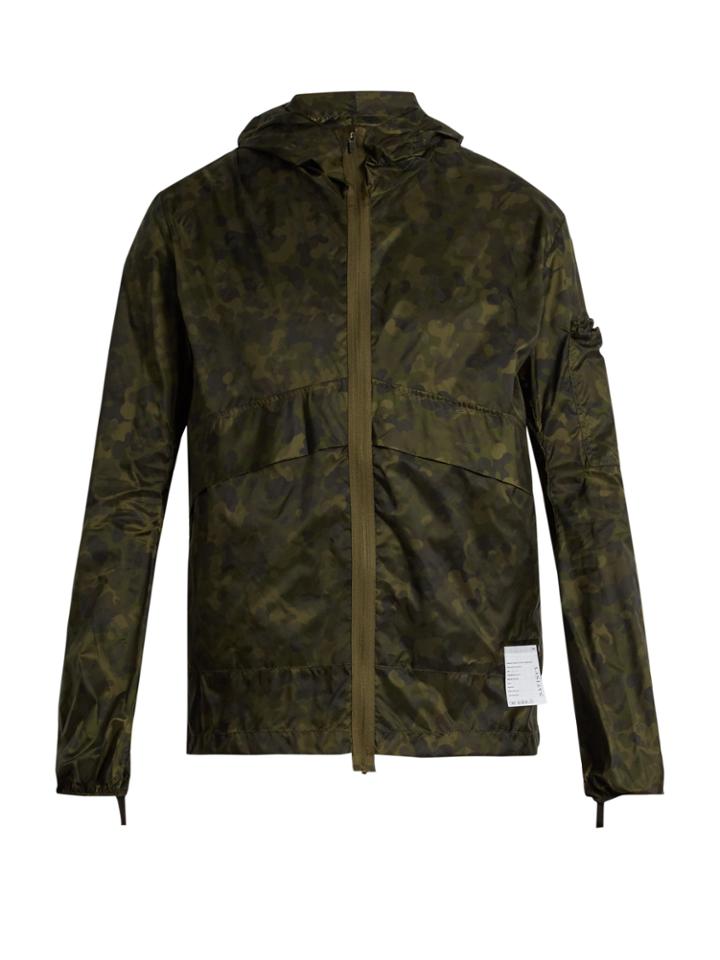 Satisfy Self-stowing Shell Windbreaker Jacket