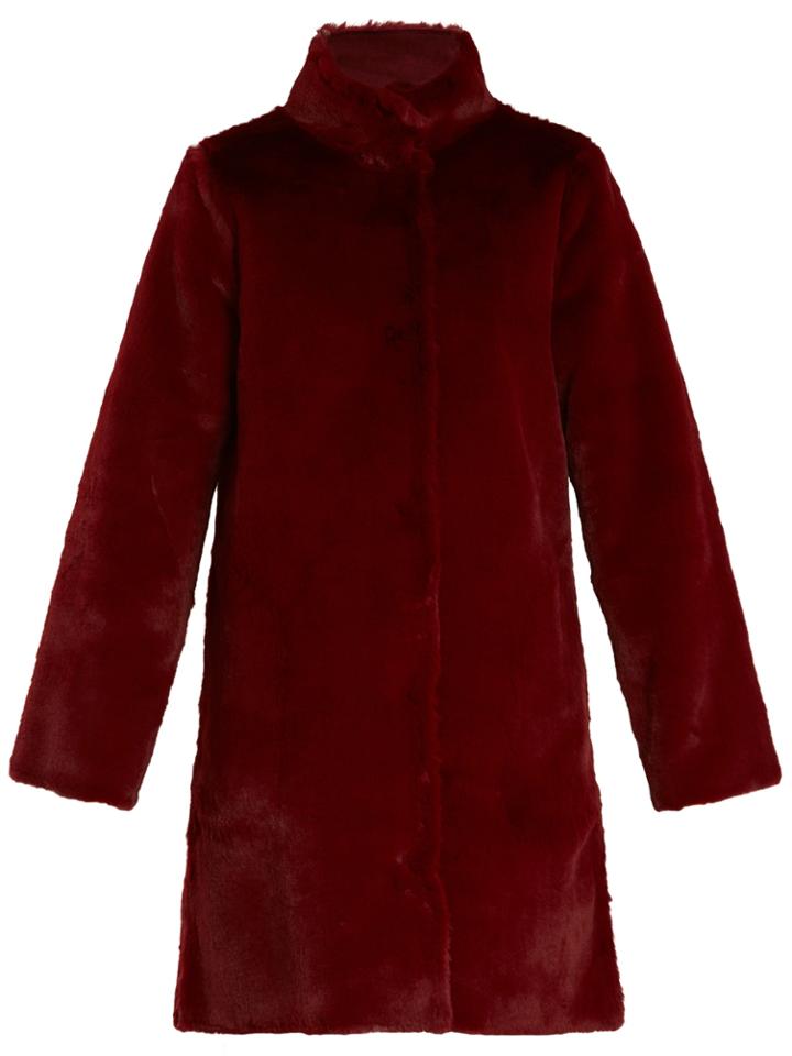 Velvet By Graham & Spencer Mina Reversible Faux-fur Coat