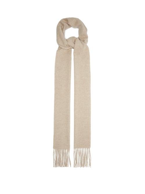 Matchesfashion.com Acne Studios - Canada Slim Wool Scarf - Mens - Beige