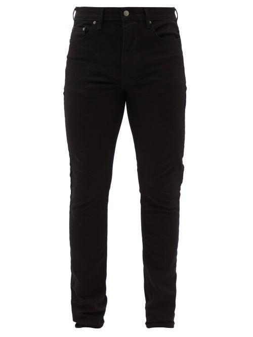 Ksubi - Chitch Laid Black Regal Slim-leg Jeans - Mens - Black