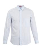 Barena Venezia Striped Single-cuff Point-collar Cotton Shirt