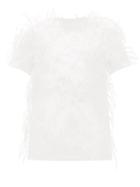 Matchesfashion.com Valentino - Feather-embellished Cotton T-shirt - Womens - White