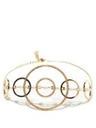 Matchesfashion.com Anissa Kermiche - Virtuose Diamond, Sapphire & 18kt Gold Choker - Womens - Yellow Gold
