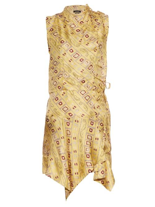 Isabel Marant Tabby Printed Silk Dress