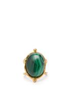 Matchesfashion.com Sylvia Toledano - Malachite Ring - Womens - Green