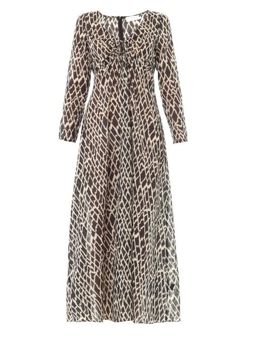 Zimmermann Scout Ikat-print Dress