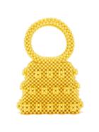 Matchesfashion.com Shrimps - Dante Faux Pearl Bag - Womens - Yellow