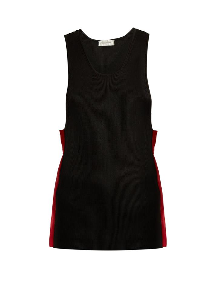 Wales Bonner Scoop-neck Striped Tank Top