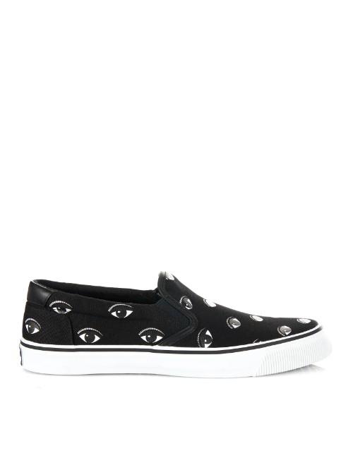Kenzo Eye Printed Slip-on Trainers