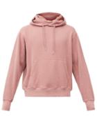 Matchesfashion.com Rag & Bone - Damon Garment-dyed Cotton-blend Hooded Sweatshirt - Mens - Pink