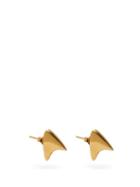 Matchesfashion.com Dominic Jones - Thorn Large 18kt Gold-vermeil Stud Earrings - Womens - Yellow Gold