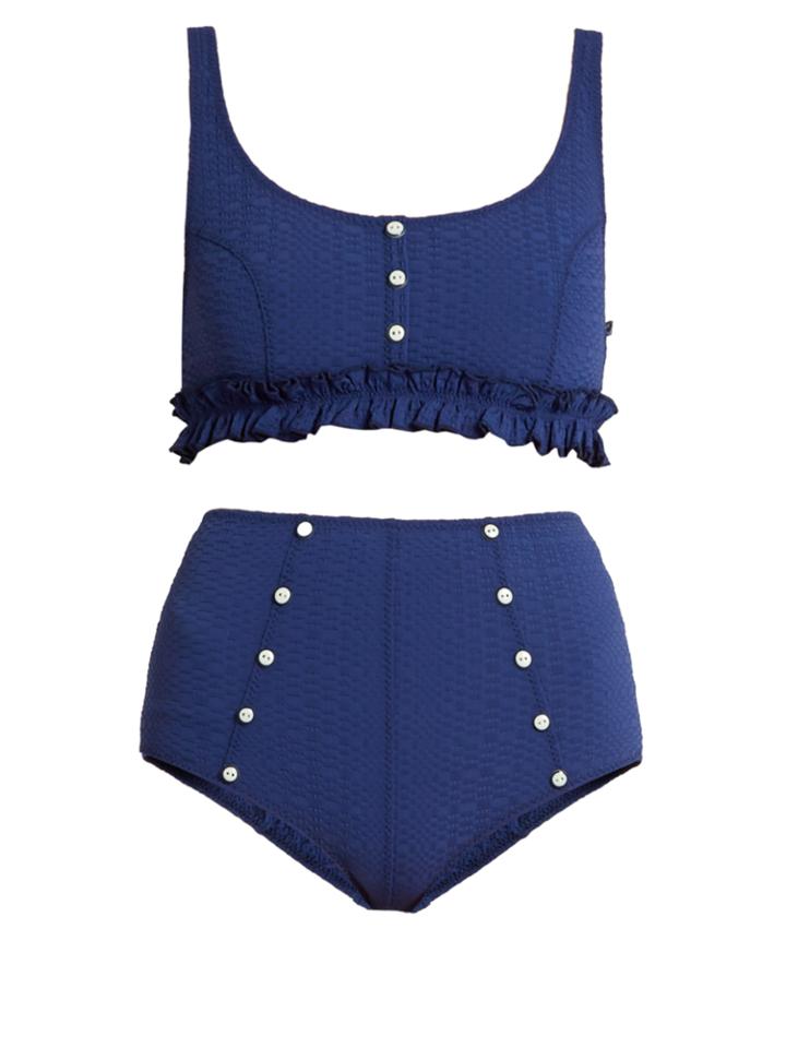 Lisa Marie Fernandez Colby High-rise Bikini