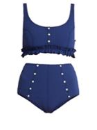 Lisa Marie Fernandez Colby High-rise Bikini