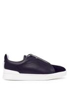 Ermenegildo Zegna Leather Low-top Trainers