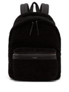 Saint Laurent Shearling Backpack