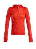 Matchesfashion.com Adidas By Stella Mccartney - Run Hooded Performance Top - Womens - Red