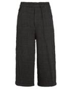 By Walid Damien Wide-leg Embroidered Cotton Trousers
