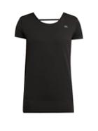 Matchesfashion.com Calvin Klein Performance - Logo Print Stretch Mesh Sports Top - Womens - Black
