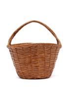 Dragon Diffusion - Jane Birkin Small Woven-leather Basket Bag - Womens - Tan