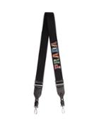 Matchesfashion.com Prada - Letter Leather Bag Strap - Mens - Multi