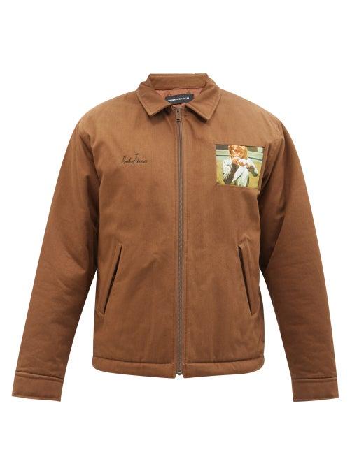 Undercover - X Markus Akesson Printed Cotton-twill Jacket - Mens - Brown