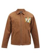 Undercover - X Markus Akesson Printed Cotton-twill Jacket - Mens - Brown