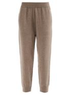 Extreme Cashmere - No. 56 Yogi Stretch-cashmere Track Pants - Womens - Brown