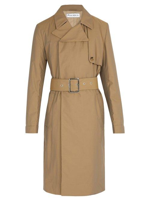 Matchesfashion.com Jw Anderson - Wadded Trench Coat - Mens - Beige