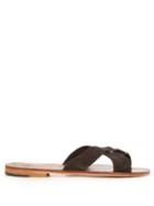 Álvaro Antonio Suede Sandals