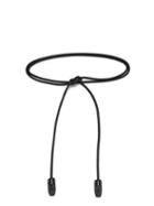 Matchesfashion.com Acne Studios - Leather Rope Waist Belt - Womens - Black