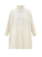 Matchesfashion.com Max Mara Studio - Silva Sweater - Womens - Ivory