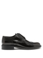 Matchesfashion.com Saint Laurent - Army Perforated Leather Brogues - Womens - Black
