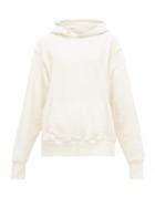 Matchesfashion.com Les Tien - Classic Raglan Sleeve Cotton Hooded Sweatshirt - Womens - Ivory