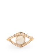 Jacquie Aiche Diamond, Labradorite & Yellow-gold Ring
