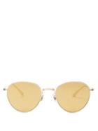 Matchesfashion.com The Row - X Oliver Peoples Brownstone 2 Round Sunglasses - Womens - Brown