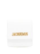 Matchesfashion.com Jacquemus - Grained Leather Coin Purse Bracelet - Womens - White